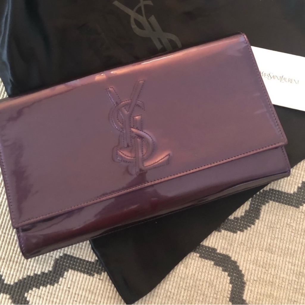 Auth Yves Saint Laurent Belle De Jour Clutch